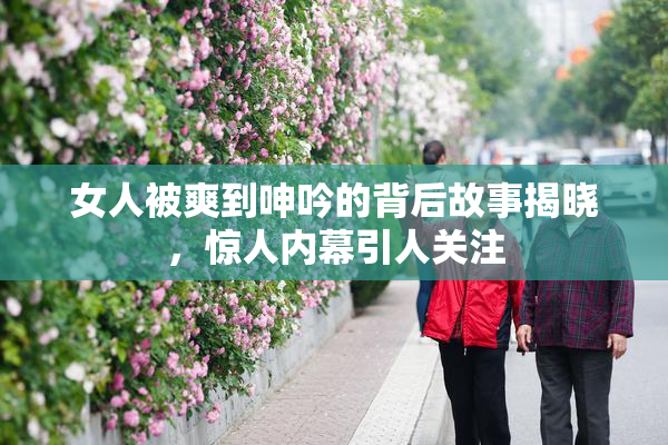 女人被爽到呻吟的背后故事揭晓，惊人内幕引人关注