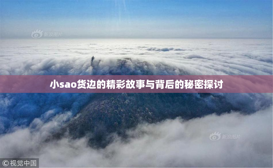 小sao货边的精彩故事与背后的秘密探讨