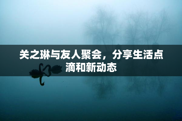 关之琳与友人聚会，分享生活点滴和新动态