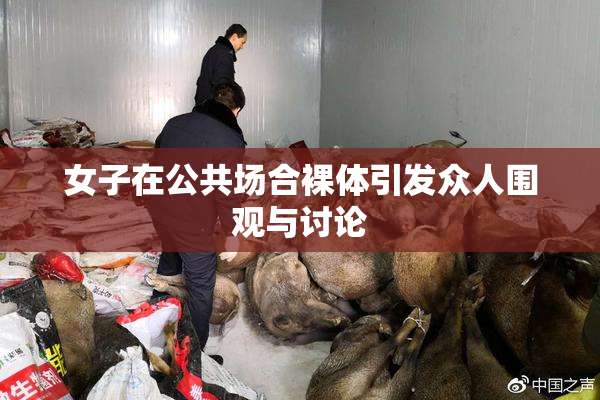 女子在公共场合裸体引发众人围观与讨论