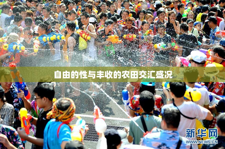 自由的性与丰收的农田交汇盛况