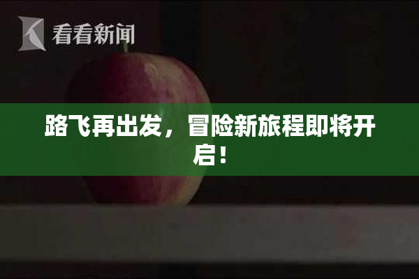 路飞再出发，冒险新旅程即将开启！