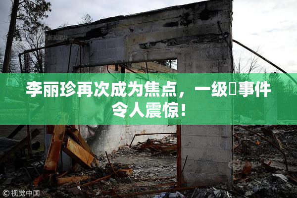 李丽珍再次成为焦点，一级婬事件令人震惊！