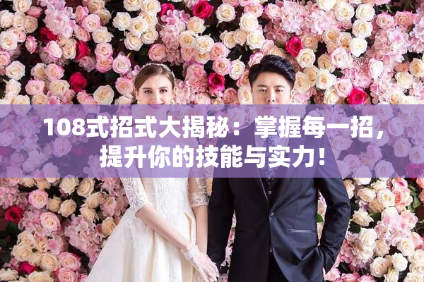 108式招式大揭秘：掌握每一招，提升你的技能与实力！