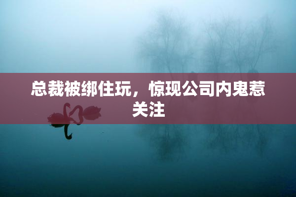 总裁被绑住玩，惊现公司内鬼惹关注