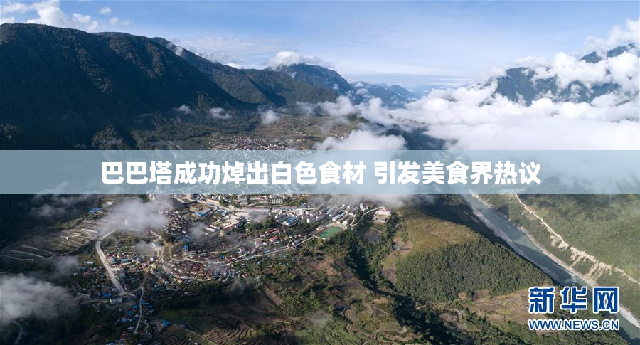 巴巴塔成功焯出白色食材 引发美食界热议