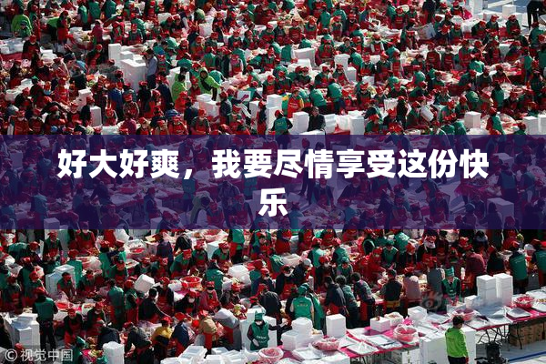 好大好爽，我要尽情享受这份快乐