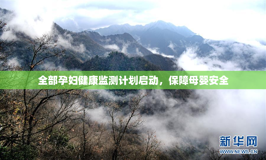 全部孕妇健康监测计划启动，保障母婴安全