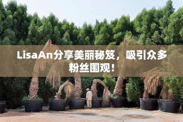 LisaAn分享美丽秘笈，吸引众多粉丝围观！