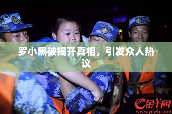 罗小黑被揭开真相，引发众人热议