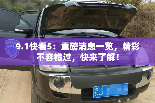 9.1快看5：重磅消息一览，精彩不容错过，快来了解！