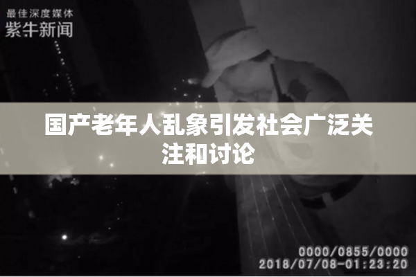 国产老年人乱象引发社会广泛关注和讨论
