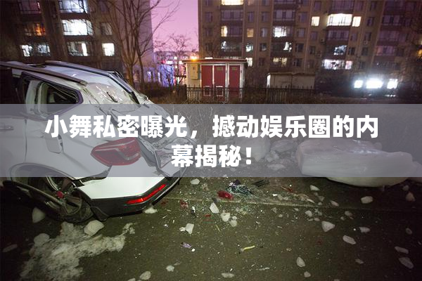 小舞私密曝光，撼动娱乐圈的内幕揭秘！