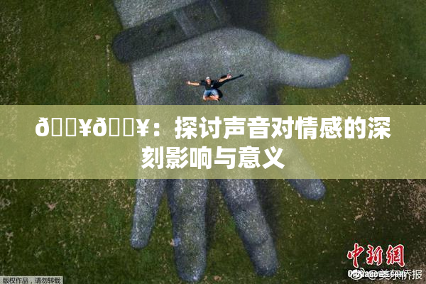 🔥🔥：探讨声音对情感的深刻影响与意义