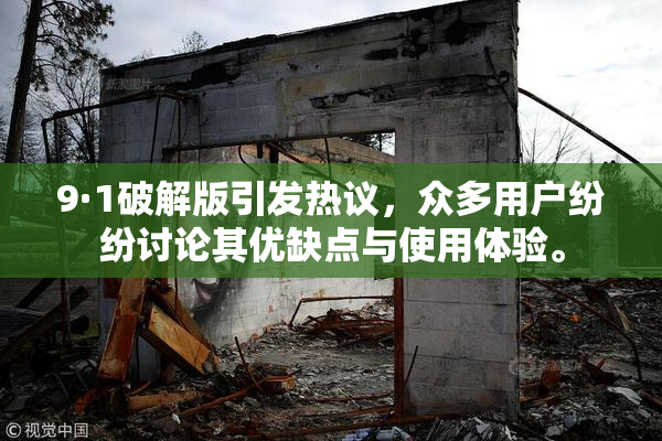 9·1破解版引发热议，众多用户纷纷讨论其优缺点与使用体验。