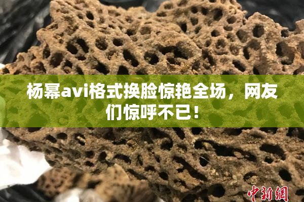 杨幂avi格式换脸惊艳全场，网友们惊呼不已！