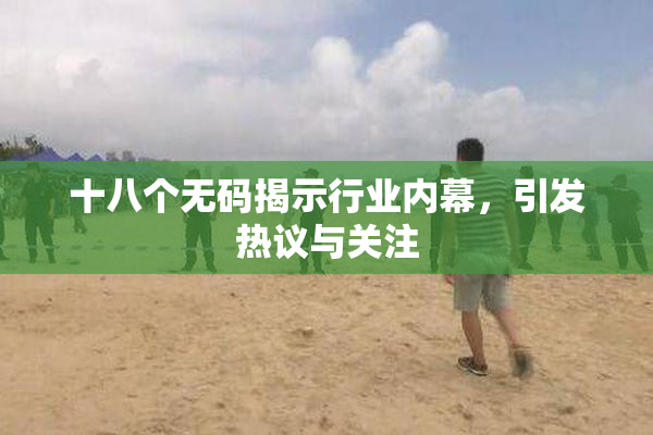 十八个无码揭示行业内幕，引发热议与关注