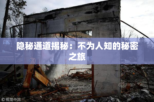 隐秘通道揭秘：不为人知的秘密之旅