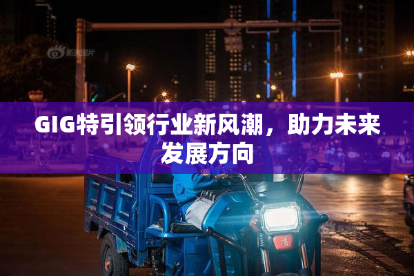 GIG特引领行业新风潮，助力未来发展方向