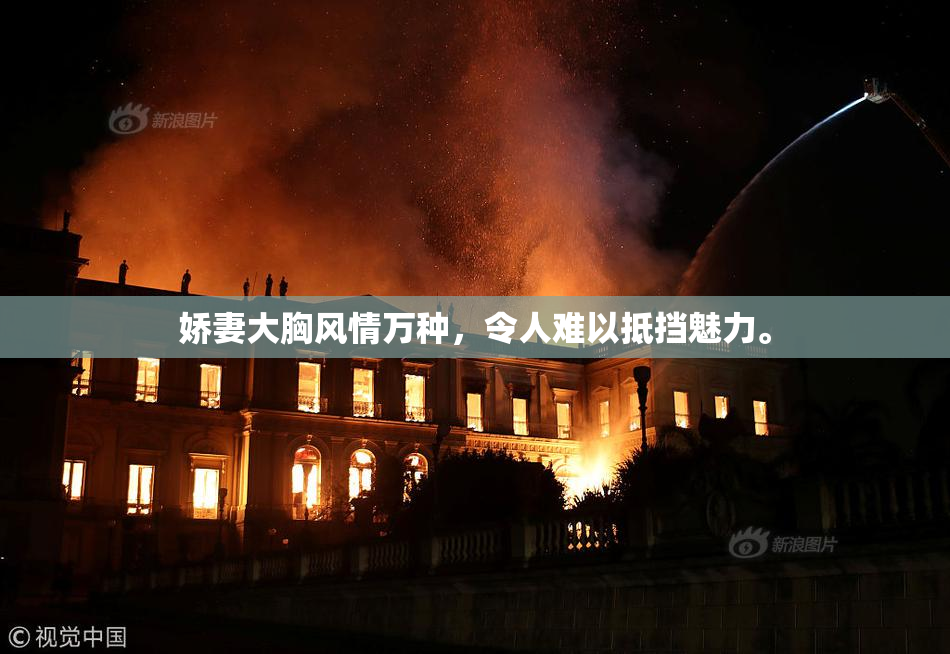娇妻大胸风情万种，令人难以抵挡魅力。