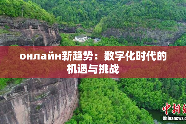 онлайн新趋势：数字化时代的机遇与挑战