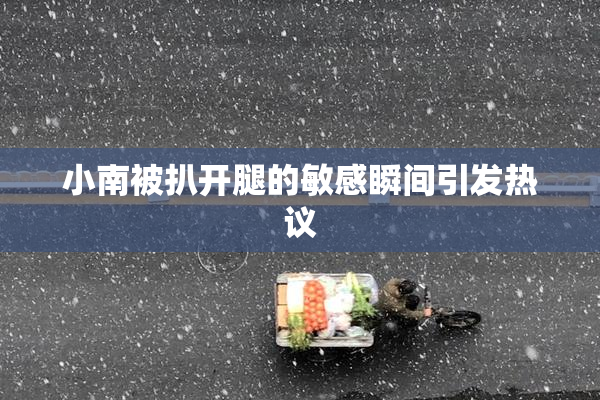 小南被扒开腿的敏感瞬间引发热议