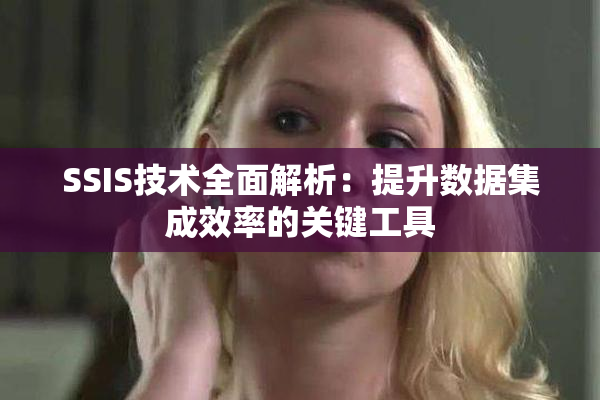 SSIS技术全面解析：提升数据集成效率的关键工具
