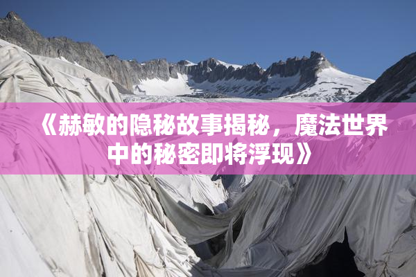 《赫敏的隐秘故事揭秘，魔法世界中的秘密即将浮现》
