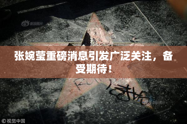张婉莹重磅消息引发广泛关注，备受期待！