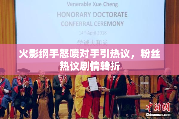 火影纲手怒喷对手引热议，粉丝热议剧情转折