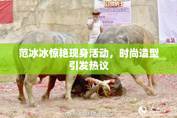范冰冰惊艳现身活动，时尚造型引发热议