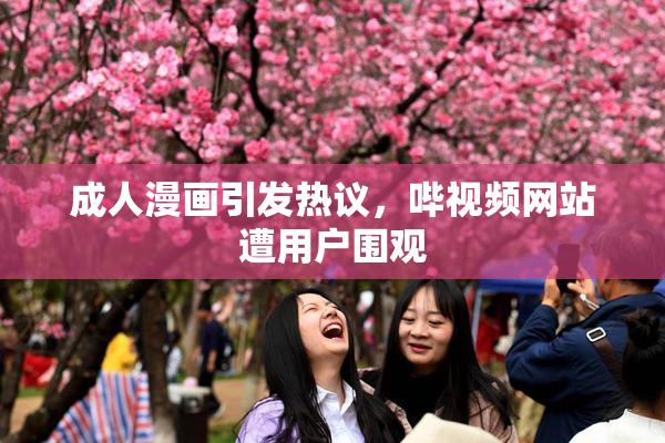 成人漫画引发热议，哔视频网站遭用户围观