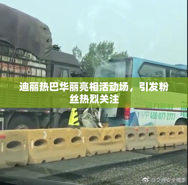 迪丽热巴华丽亮相活动场，引发粉丝热烈关注
