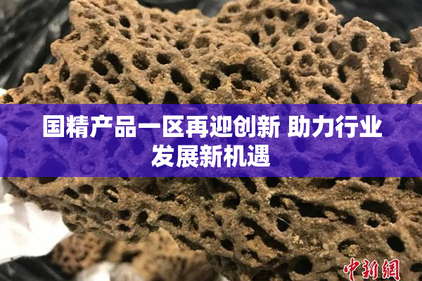 国精产品一区再迎创新 助力行业发展新机遇