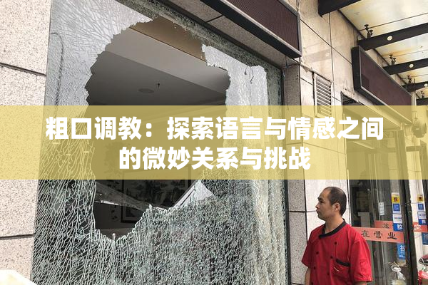 粗口调教：探索语言与情感之间的微妙关系与挑战