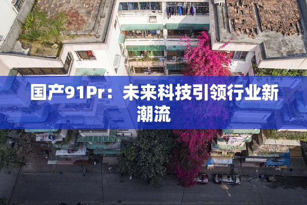 国产91Pr：未来科技引领行业新潮流