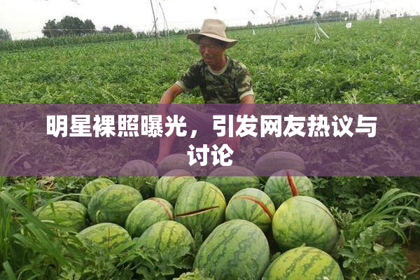 明星裸照曝光，引发网友热议与讨论