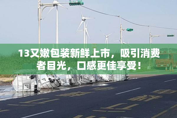 13又嫩包装新鲜上市，吸引消费者目光，口感更佳享受！