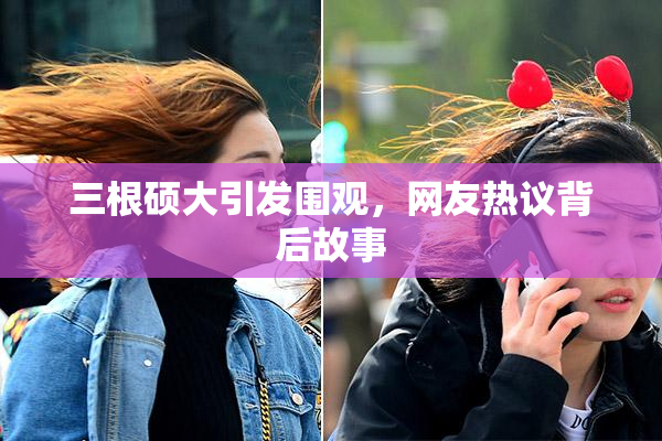 三根硕大引发围观，网友热议背后故事