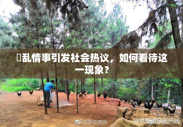 婬乱情事引发社会热议，如何看待这一现象？