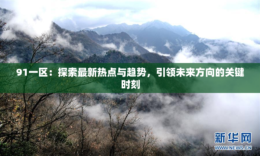 91一区：探索最新热点与趋势，引领未来方向的关键时刻