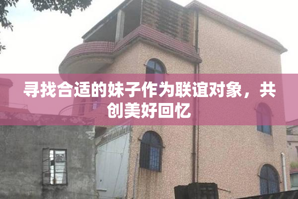 寻找合适的妹子作为联谊对象，共创美好回忆