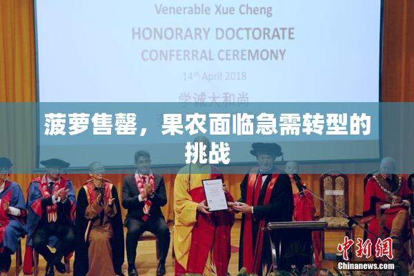 菠萝售罄，果农面临急需转型的挑战