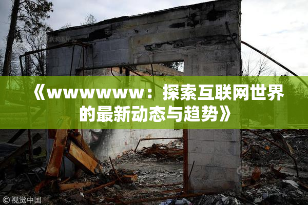 《wwwwww：探索互联网世界的最新动态与趋势》