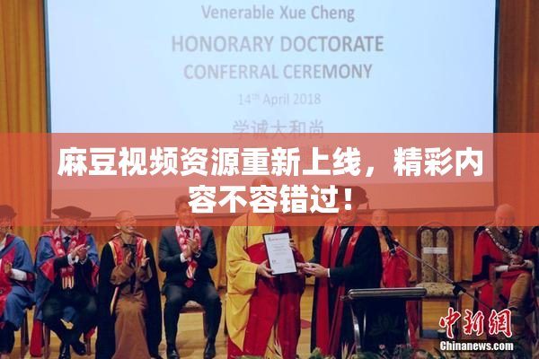 麻豆视频资源重新上线，精彩内容不容错过！