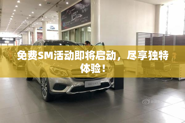 免费SM活动即将启动，尽享独特体验！