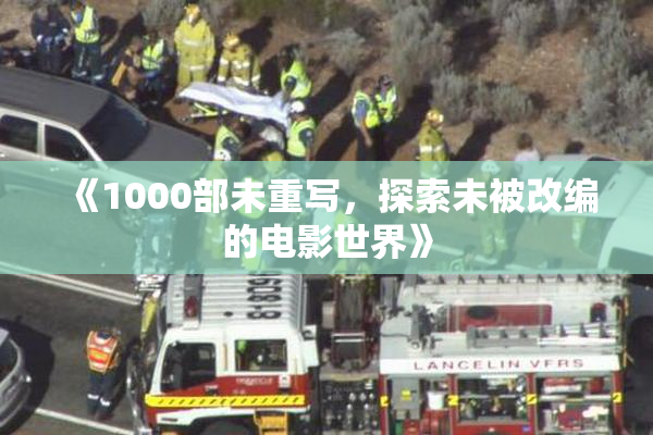 《1000部未重写，探索未被改编的电影世界》