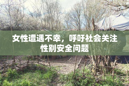 女性遭遇不幸，呼吁社会关注性别安全问题
