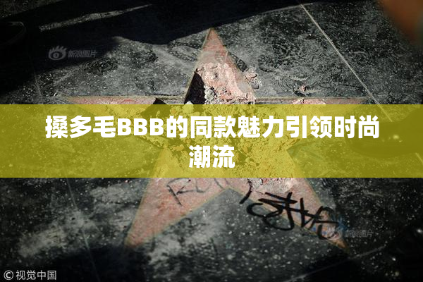 搡多毛BBB的同款魅力引领时尚潮流