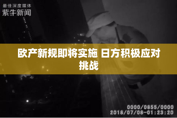 欧产新规即将实施 日方积极应对挑战